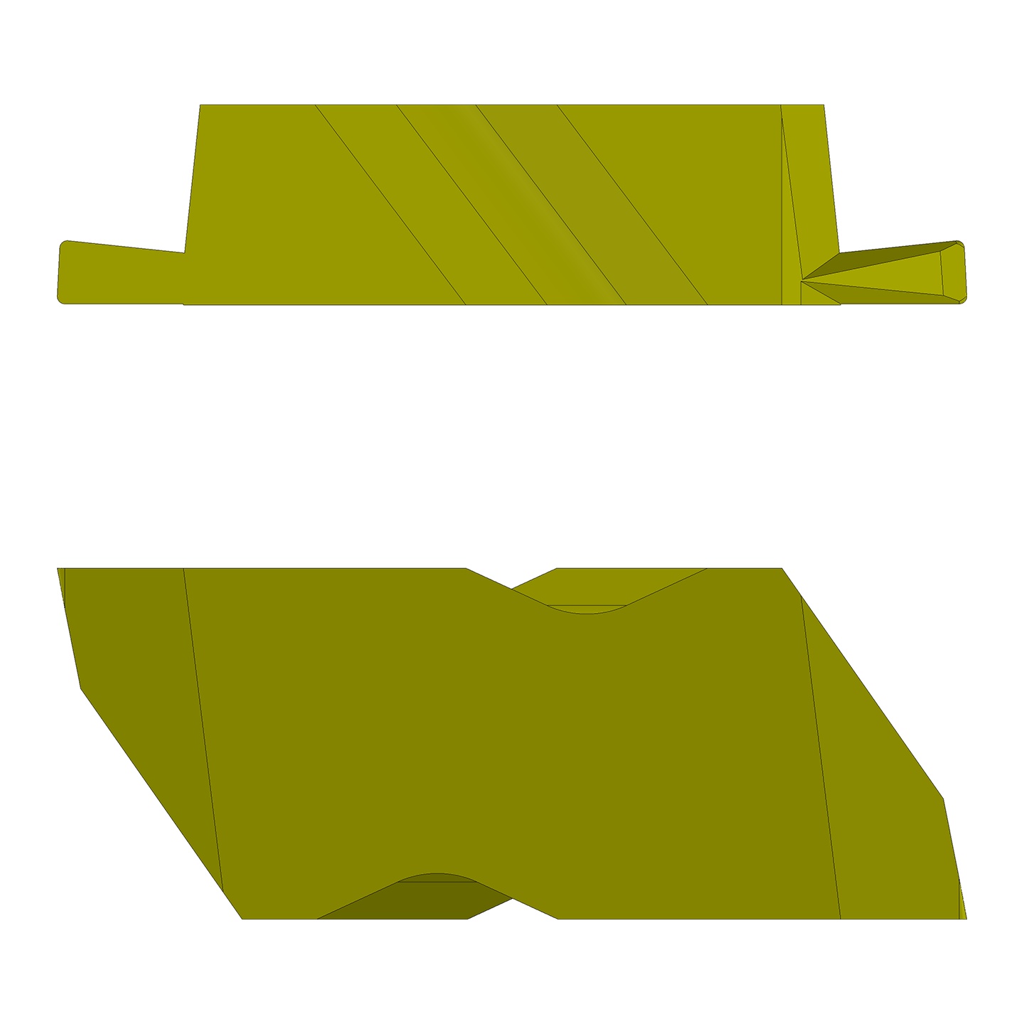 Picture of NG-4R W.125 Top NOTCH Grooving Insert Ultra-Dex NG-4R W.125 Grooving Insert